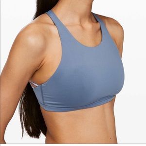 Lululemon free to be wild high neck Oasis blue 6